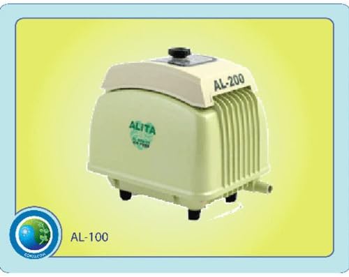Under Current - Alita AL-100 Air Pump - 110 Liters Per Minute - 120 Watts - 120 Volts - CCH2O AL-100