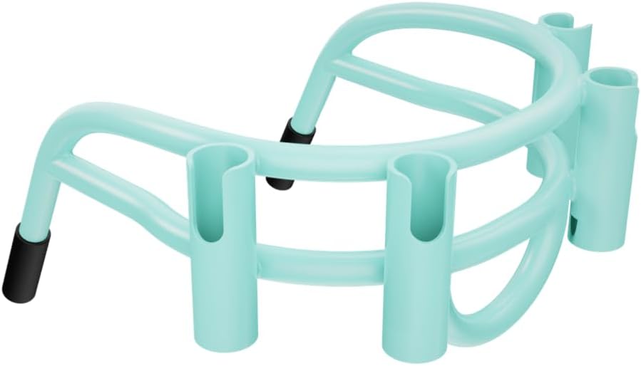 BOTE Fishing Hunting Rod Bucket Rac System Aluminum Rack Cooler Holder for Compatible iSUP Kayak Hard SUP Micro Skiff Stand Up Paddle Board Inflatable Accessory Multiple Colors