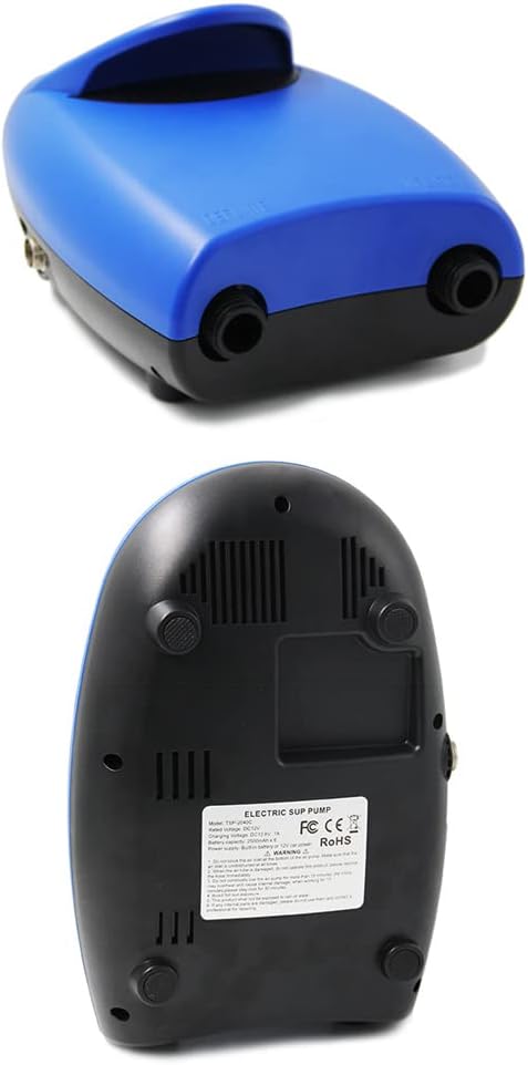 TOPINCN Portable Electric Air Pump, High Pressure Inflator with Auto Off Function, 20PSI Compressor for Inflatable Boats and Paddle Boards