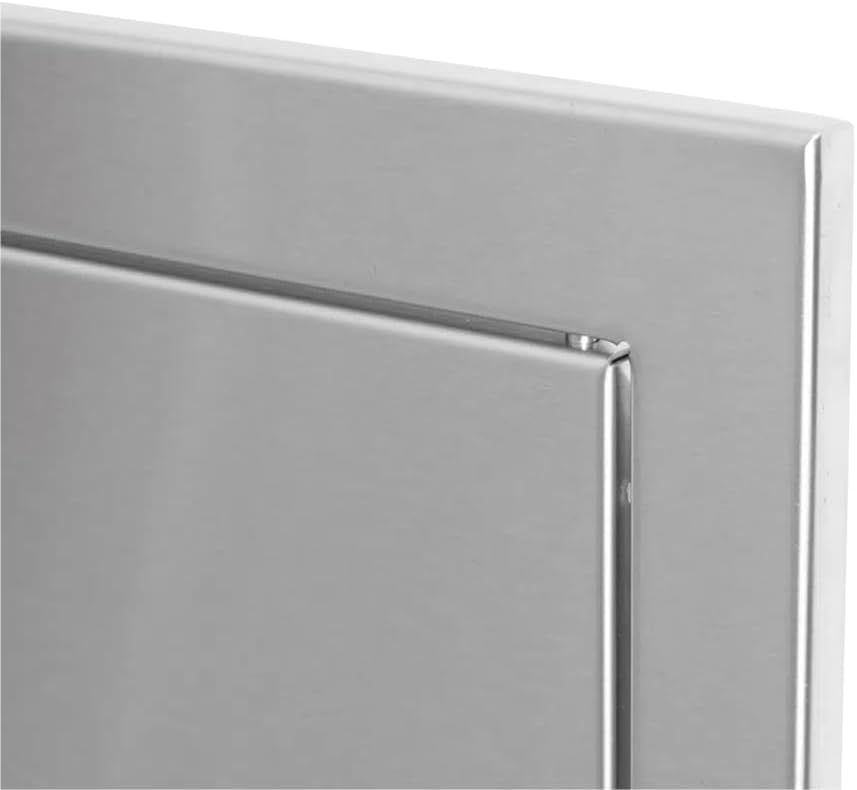 Bull Outdoor Products Premium Components for Outdoor Kitchen BBQ Island 38' Double Door with Reveal
