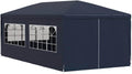 vidaXL Garden Gazebo 3 x 6 m Blue