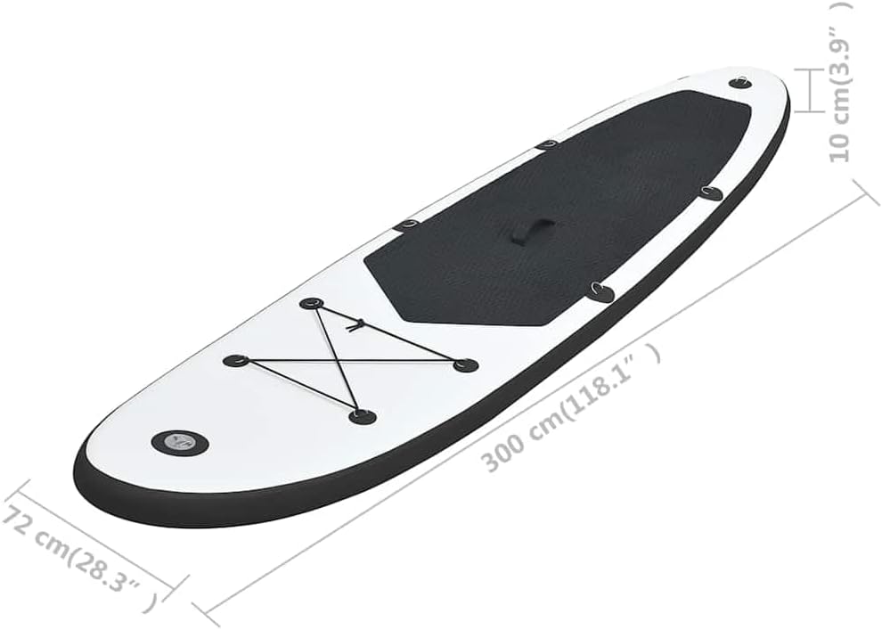 Paddleboard, Stand up Paddle Board with Accessories and Carrying Bag, Inflatable Paddle Board, SUP Surfboard vidaXL vidaXL