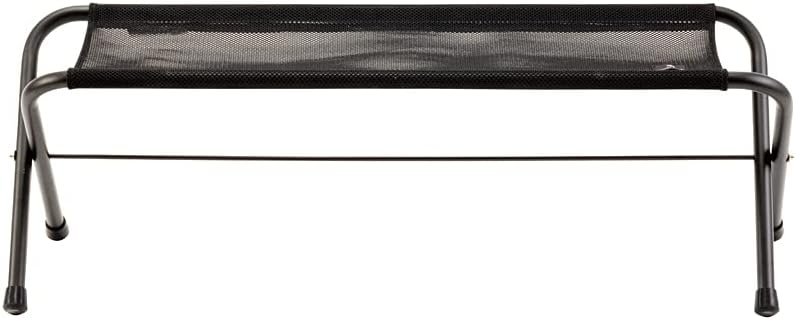 Snow Peak Mesh Folding Bench - Foldable & Portable Camping Bench for Dining & Outdoor Seating - Use as Storage Organizer Shelf for Camping Equipment