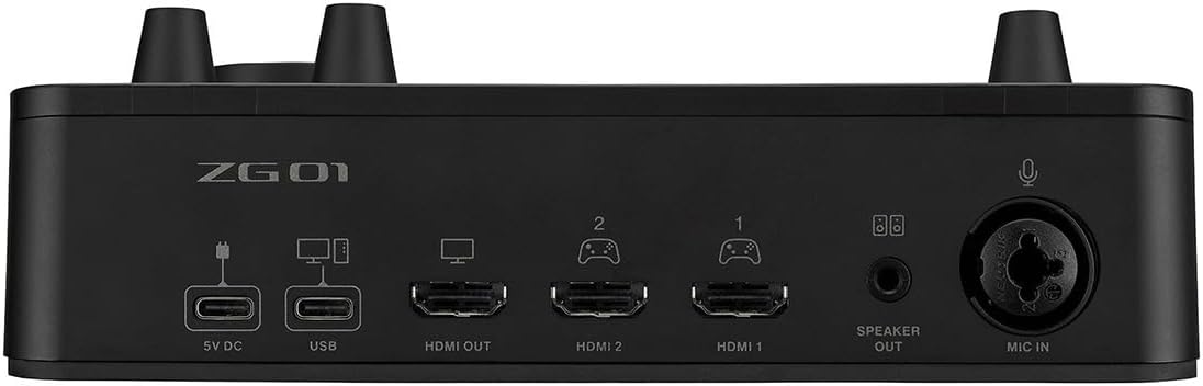 Yamaha ZG01 Gaming Mixer for Voice Chat and Game Streaming