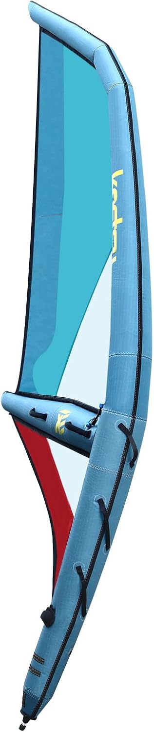 Inflatable Sail,Portable Paddle Board Sail, Professional Inflatable Paddle Board with 360° Rotatable Base,Freestanding Surfing Windsurfing Sails with Inflatable Pump,for Surf Explore Water Play