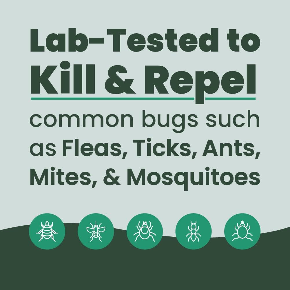 Cedarcide Outdoor Bug Spray | Kills & Repels Mosquitoes, Ticks, Fleas, Mites & More with Natural Essential Oils | Family & Pet-Safe | PCO Choice | Gallon