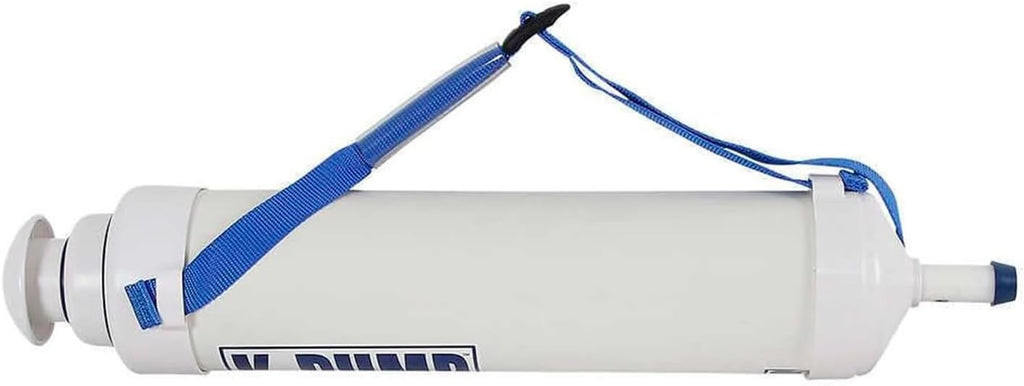 Outcast K-Pump - No-Hose High-Volume 9-Psi Durable ABS Plastic Boat/Float Tube Inflator with Storage Bag, Lubricant & Inflation Adapters