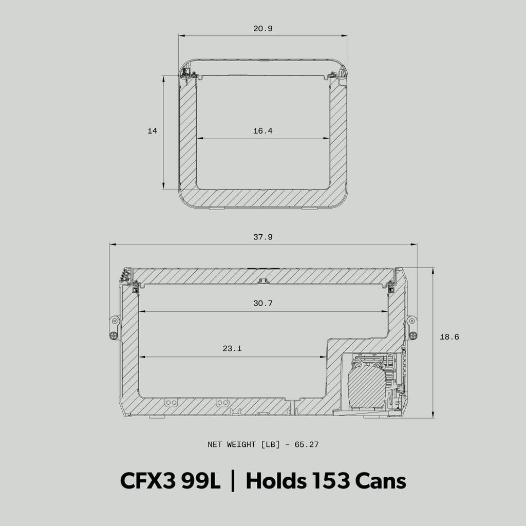 Dometic CFX Electric Cooler | Portable Freezer | CFX5 & CFX3 Series | AC/DC or Solar Powered