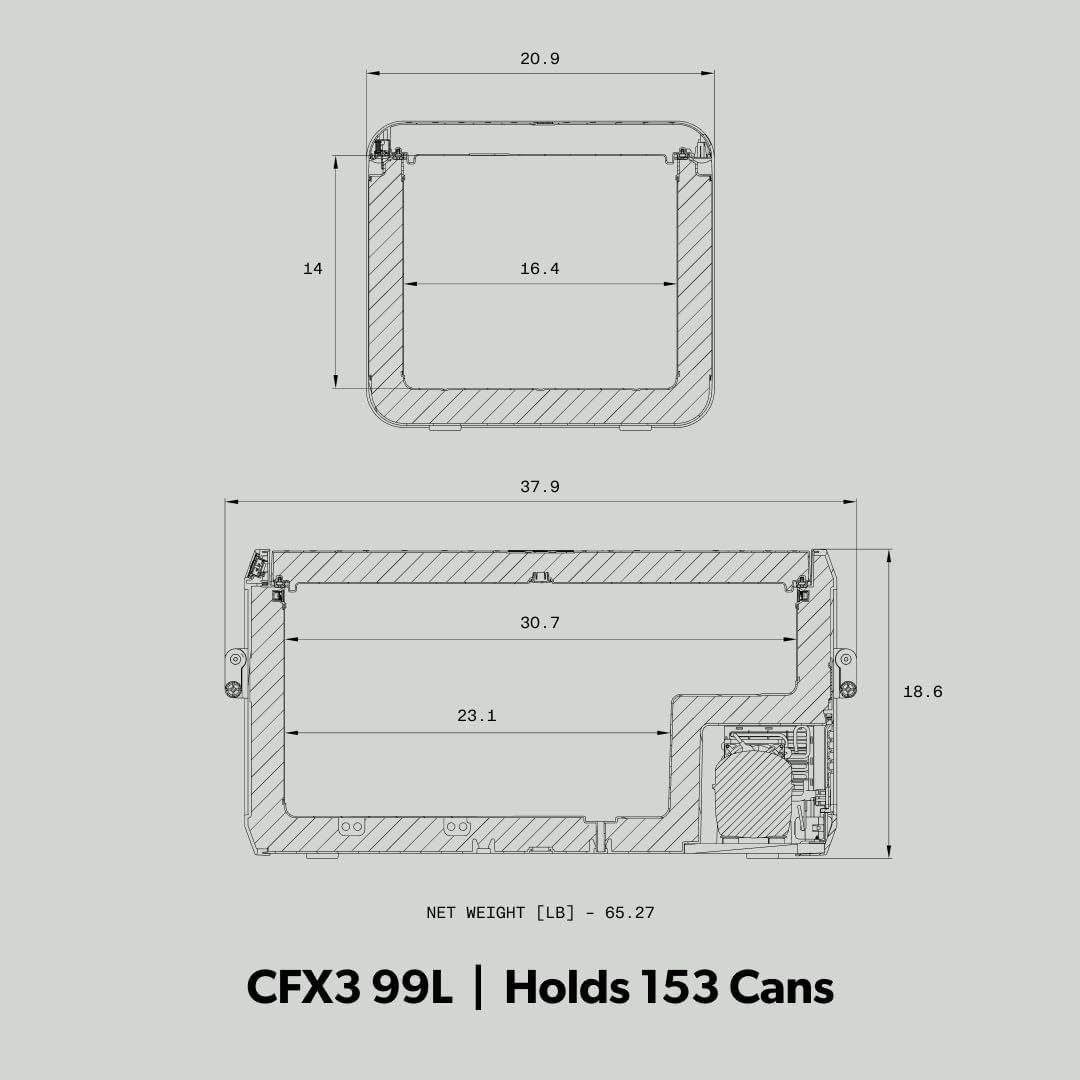 Dometic CFX Electric Cooler | Portable Freezer | CFX5 & CFX3 Series | AC/DC or Solar Powered