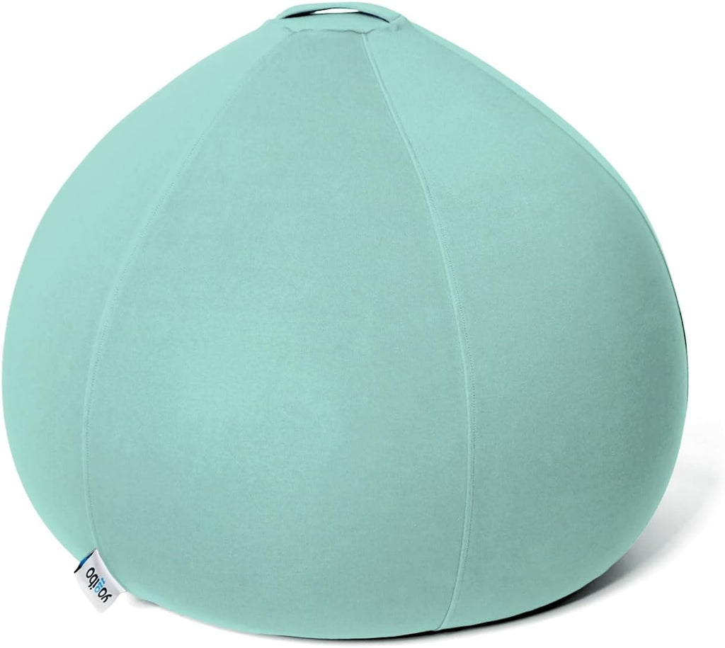 Yogibo Pod X Small Bean Bag Lounger Chair for Adults and Teens with Filling, Soft, Plush, Comfy, Sensory Lounge Beanbag, Washable Cover, Mint
