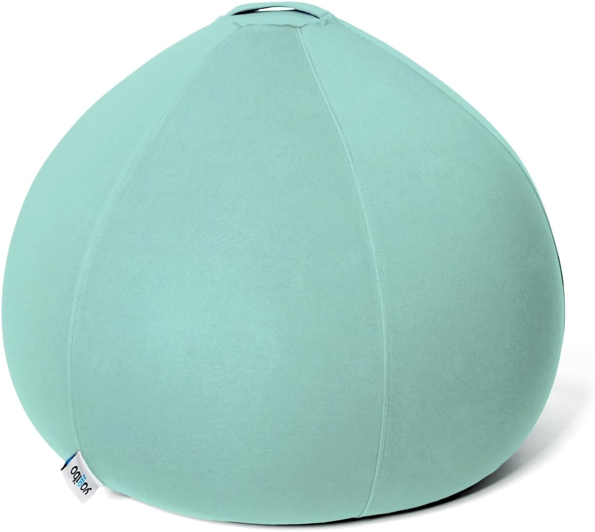 Yogibo Pod X Small Bean Bag Lounger Chair for Adults and Teens with Filling, Soft, Plush, Comfy, Sensory Lounge Beanbag, Washable Cover, Mint