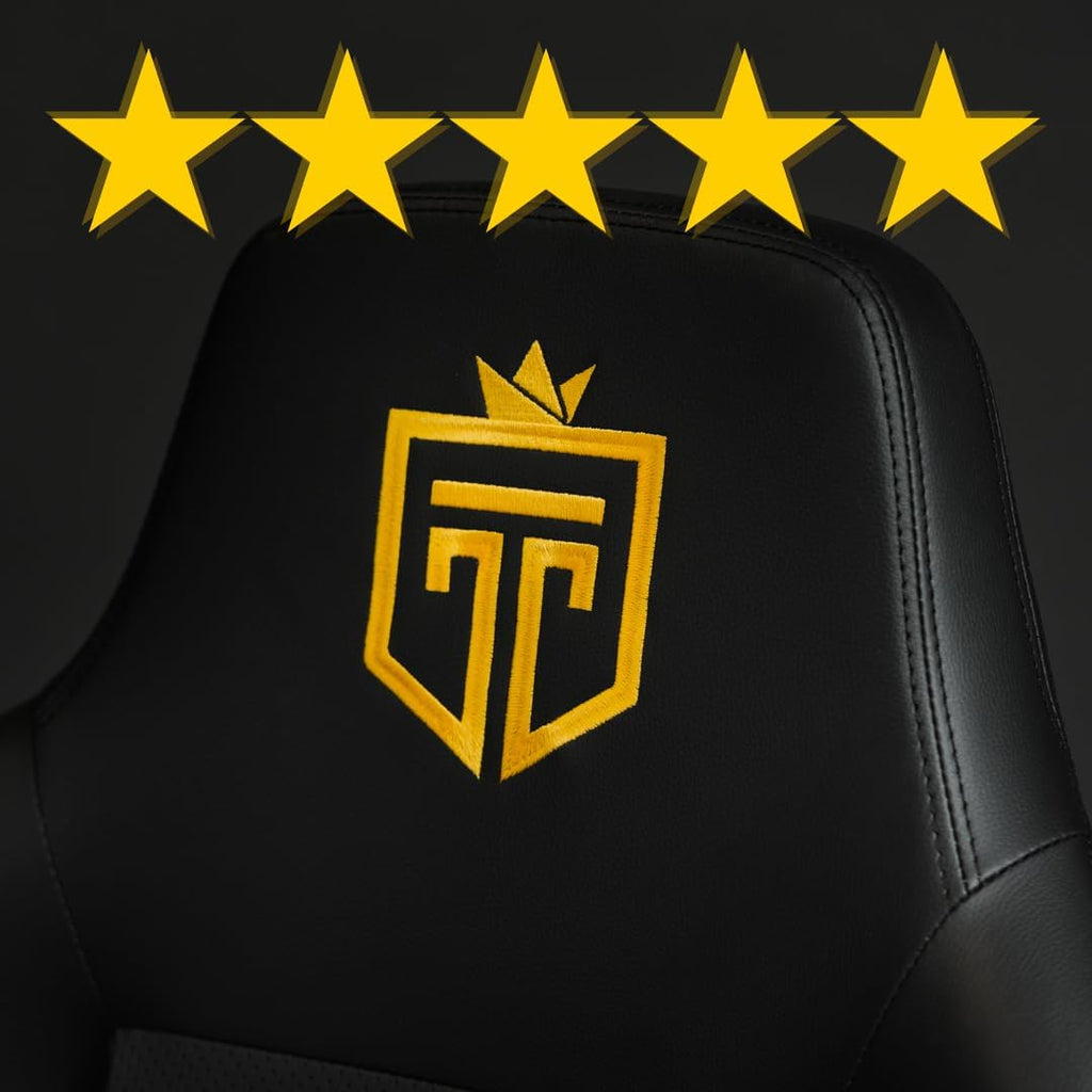Gaming Chair – Big and Tall Reclining Computer Chair with 3D Armrests, Adjustable Backrest, Ergonomic Support, Holds Up to 300 lbs – Premium Gamer Seat