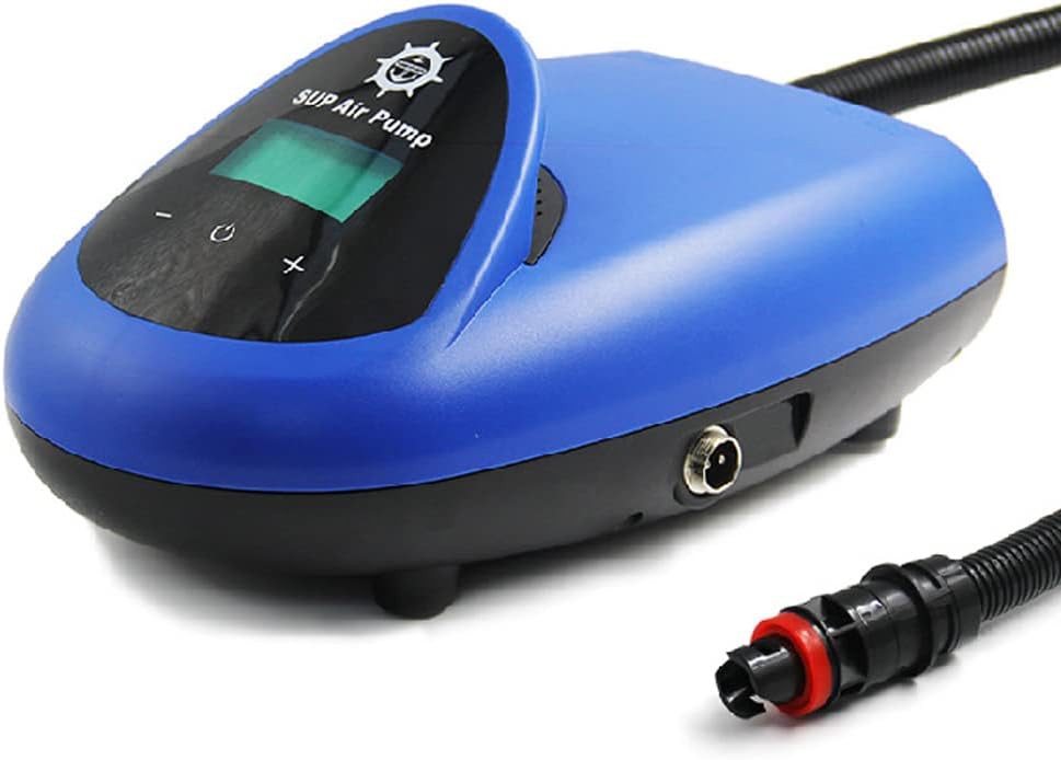 TOPINCN Portable Electric Air Pump, High Pressure Inflator with Auto Off Function, 20PSI Compressor for Inflatable Boats and Paddle Boards