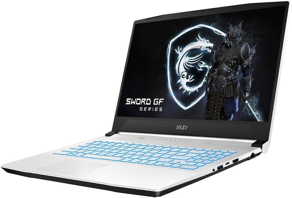 MSI Sword 15 A12U Sword 15 A12UC-295 15.6' Gaming Notebook - Full HD - 144 Hz - Intel Core i5 12th Gen i5-12450H - 8 GB - 512 GB SSD - White - Intel Chip - 1920 x 1080 - Windows 11 Home - NVIDIA GeFor