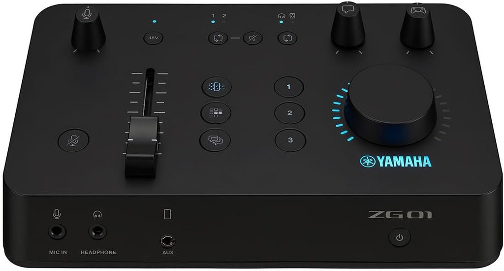Yamaha ZG01 Pack Gaming Mixer & Headset Pack for Voice Chat and Game Streaming