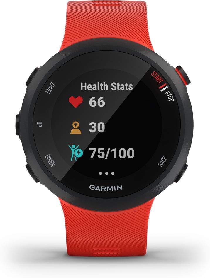 Garmin Forerunner GPS Heart Rate Monitor Running Smartwatch (Renewed)