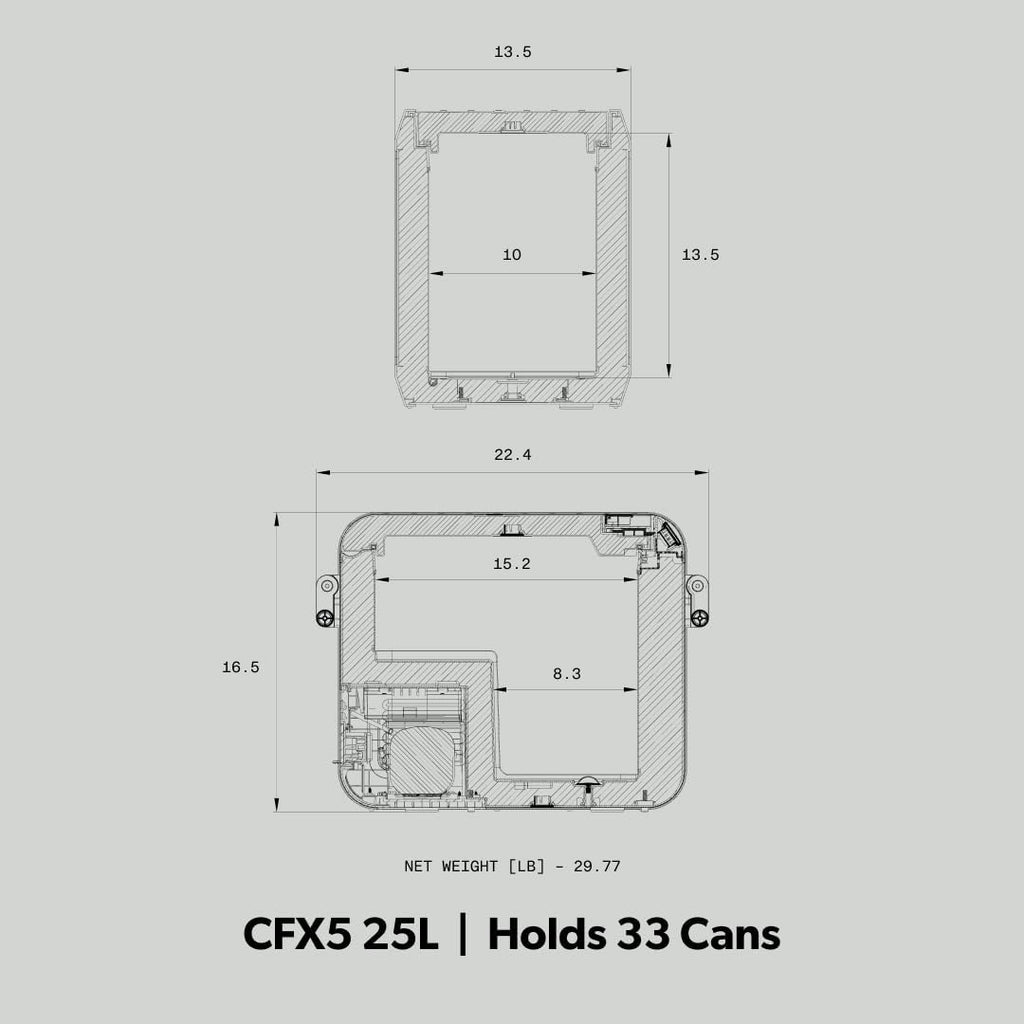 Dometic CFX Electric Cooler | Portable Freezer | CFX5 & CFX3 Series | AC/DC or Solar Powered