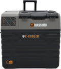 Massimo Motor E-Kooler AC/DC Travel Cooler Fridge for Vehicle RV Boat Fishing Camping, Iceless Electric, Portable Freezer Fridge APP Control