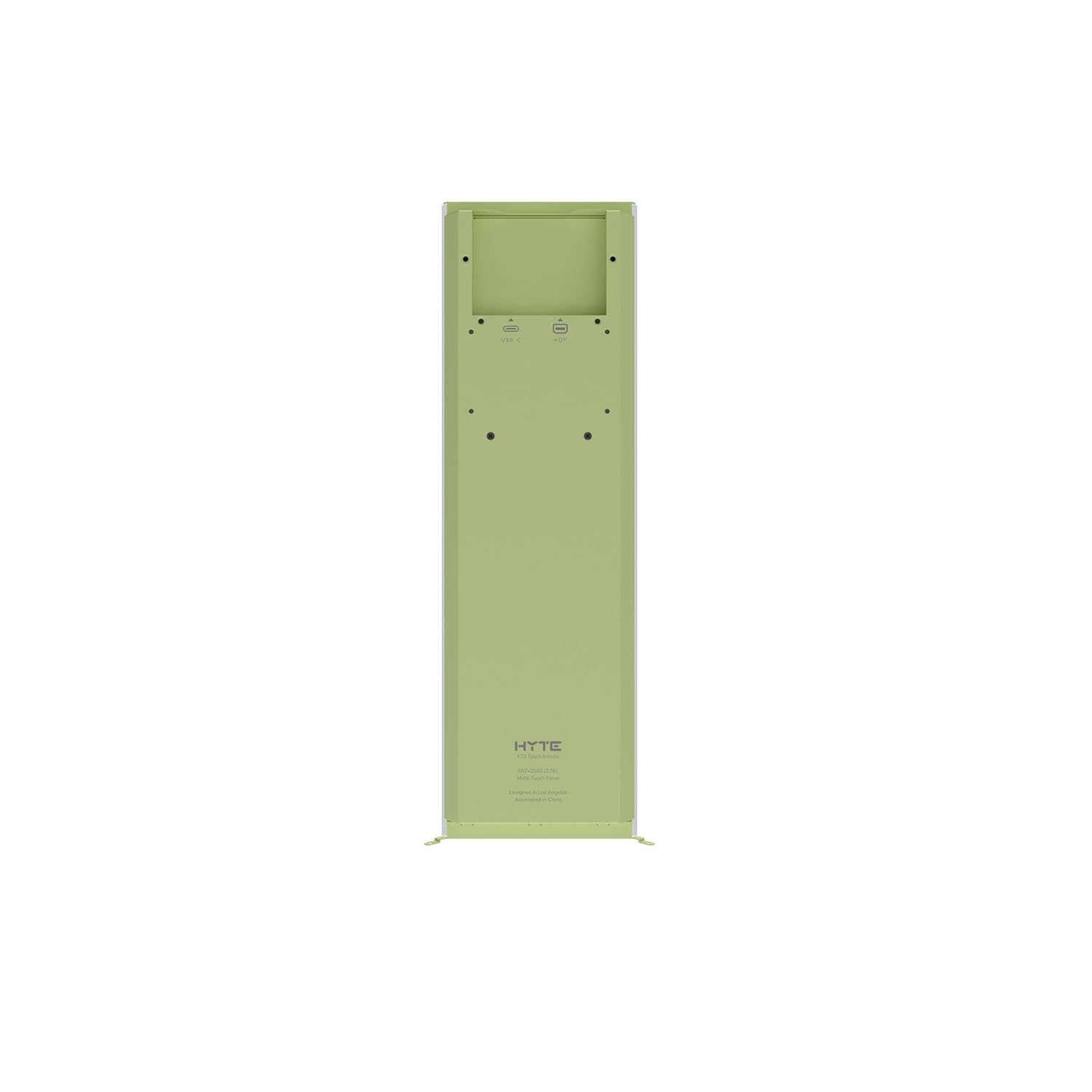 Hyte Y70 Touch Infinite Display Upgrade Screen Kit for PC Case - 14.9' IPS Display - 2.5K Resolution - 60Hz - 10-Point Touch - Matcha Milk (Green)