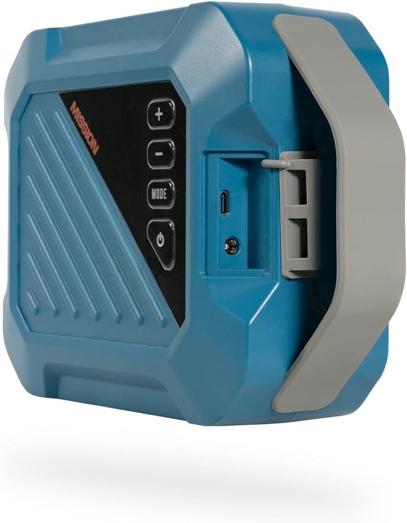 MISSION Electric Air Pump for Inflatables, Portable Battery Powered Inflator with Inflate and Deflate Modes for Paddle Boards, Water Mats, Air Mattress, Pool Floats (iSUP, Reef, Titan)