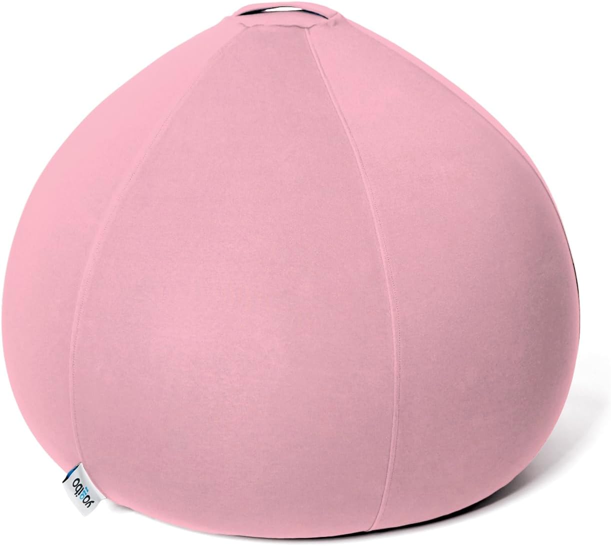 Yogibo Pod X Small Bean Bag Lounger Chair for Adults and Teens with Filling, Soft, Plush, Comfy, Sensory Lounge Beanbag, Washable Cover, Flamingo