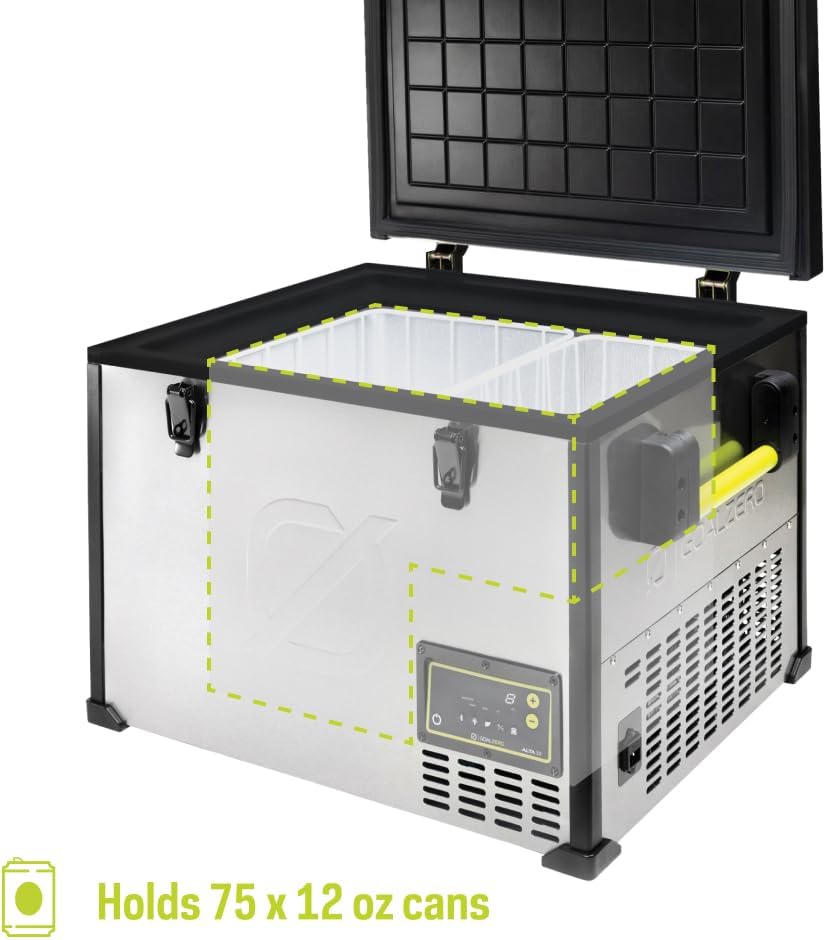 Goal Zero Alta 50, Portable Fridge and Portable Freezer, Energy Efficient, 53L