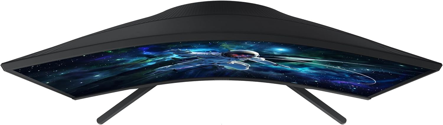 Samsung G55C 32-in Odyssey Curved Gaming Computer LED Monitor - LS32CG552ENXZA