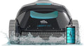 Dolphin Liberty 200 Cordless Robotic Pool Vacuum Cleaner — Simple Inductive Charging Wall Climbing Capabilities Ideal for Above and In-Ground Pools up to 33 FT in Length Blue