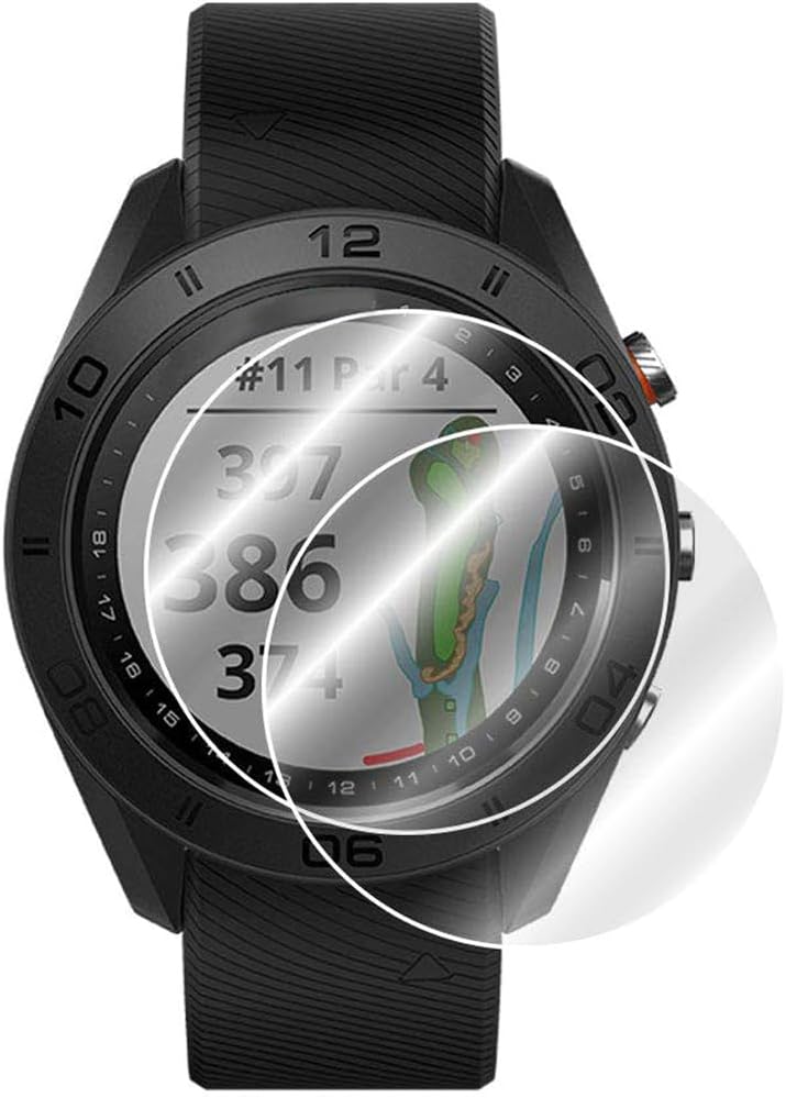 Garmin 010-02785-00 Venu 3S Health Fitness GPS Smartwatch Steel Bezel with Pebble Gray Case 41mm | Official USA Partner Model | Bundle with Deco Screen Protector, Fitness & Wellness Suite