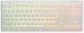 Ducky One 3 TKL Pure White Hotswap RGB Mechanical Keyboard (Cherry MX Brown)