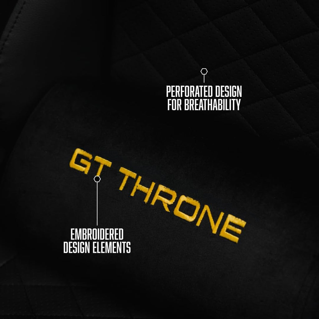 Gaming Chair – Big and Tall Reclining Computer Chair with 3D Armrests, Adjustable Backrest, Ergonomic Support, Holds Up to 300 lbs – Premium Gamer Seat