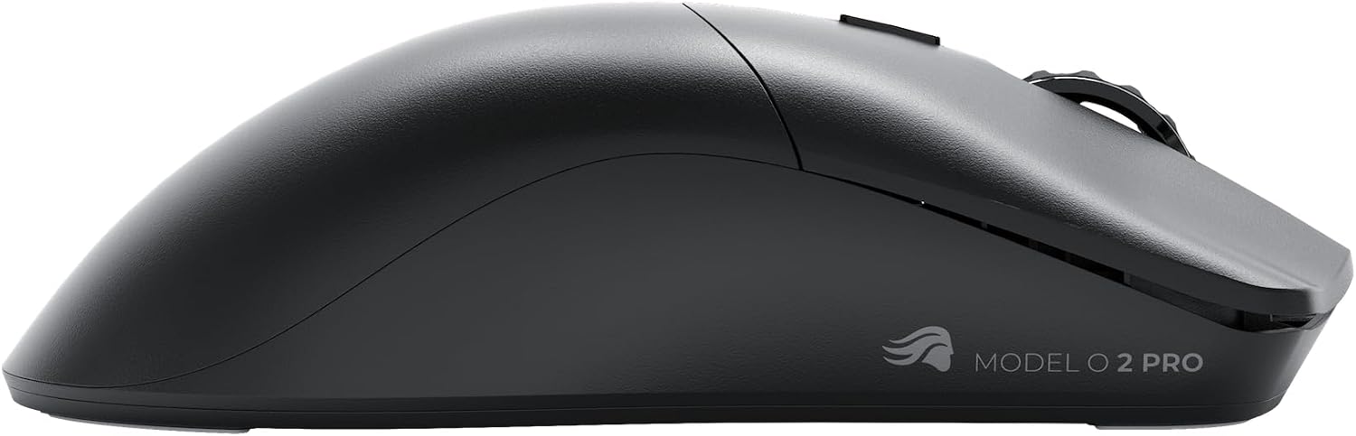 Glorious Gaming Model O 2 PRO 4K/8K Wireless Gaming Mouse - 2.4GHz Wireless 1ms delay, 4K/8K Polling, 100M clicks, 59g Ultralight, Long Battery Life, 26K DPI BAMF 2.0 Sensor, 6 Buttons