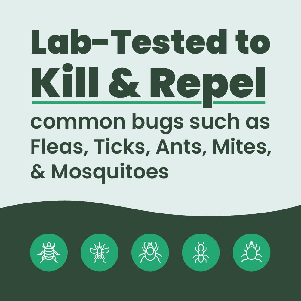 Cedarcide Original Bug Spray | Repel & Kill Fleas, Ticks, Mosquitoes, Mites, Ants & Chiggers | for use on People, Pets & Home | Natural Cedar Oil | Large Size Kit