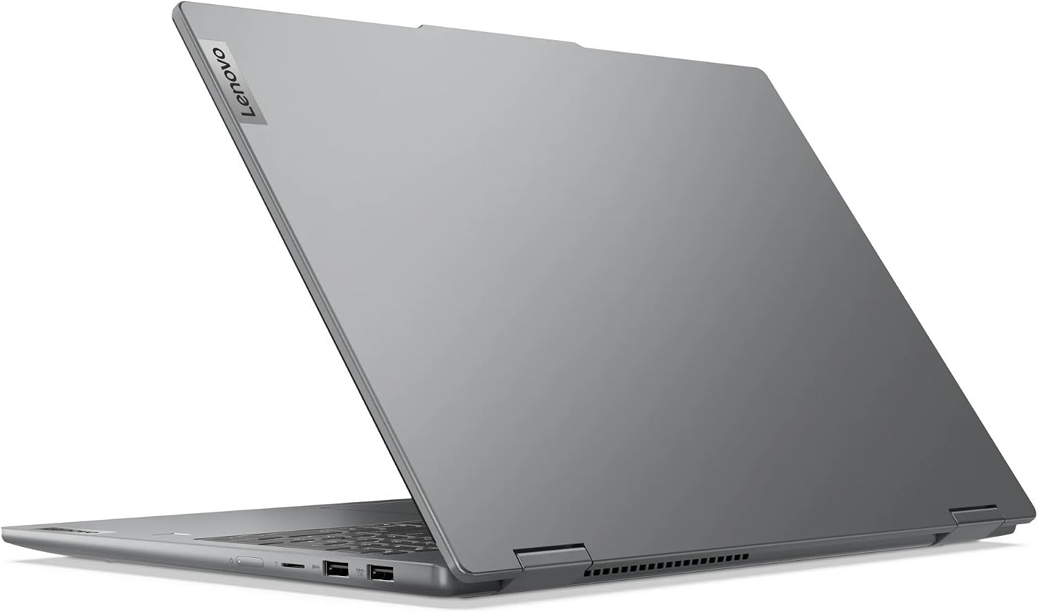 Lenovo IdeaPad 5 2-in-1 with AMD Ryzen 7 8845HS Processor, 16' WUXGA Touchscreen Display, 16GB LPDDR5X RAM, 2TB SSD, Backlit KB, Wi-Fi6, FP Reader, Windows 11, Luna Grey, w/2TB USB Drive, W/GaLiMu
