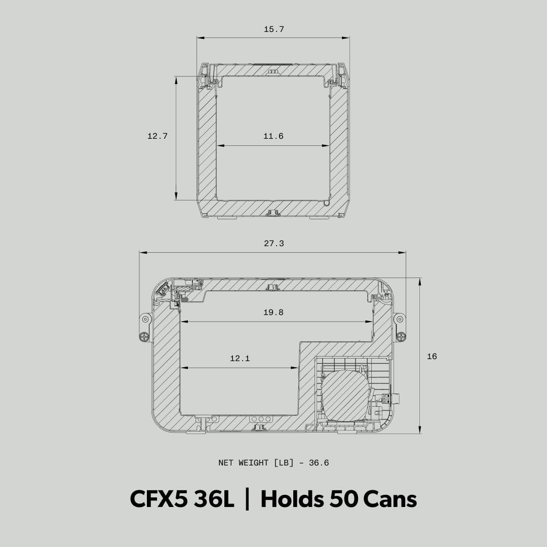 Dometic CFX Electric Cooler | Portable Freezer | CFX5 & CFX3 Series | AC/DC or Solar Powered