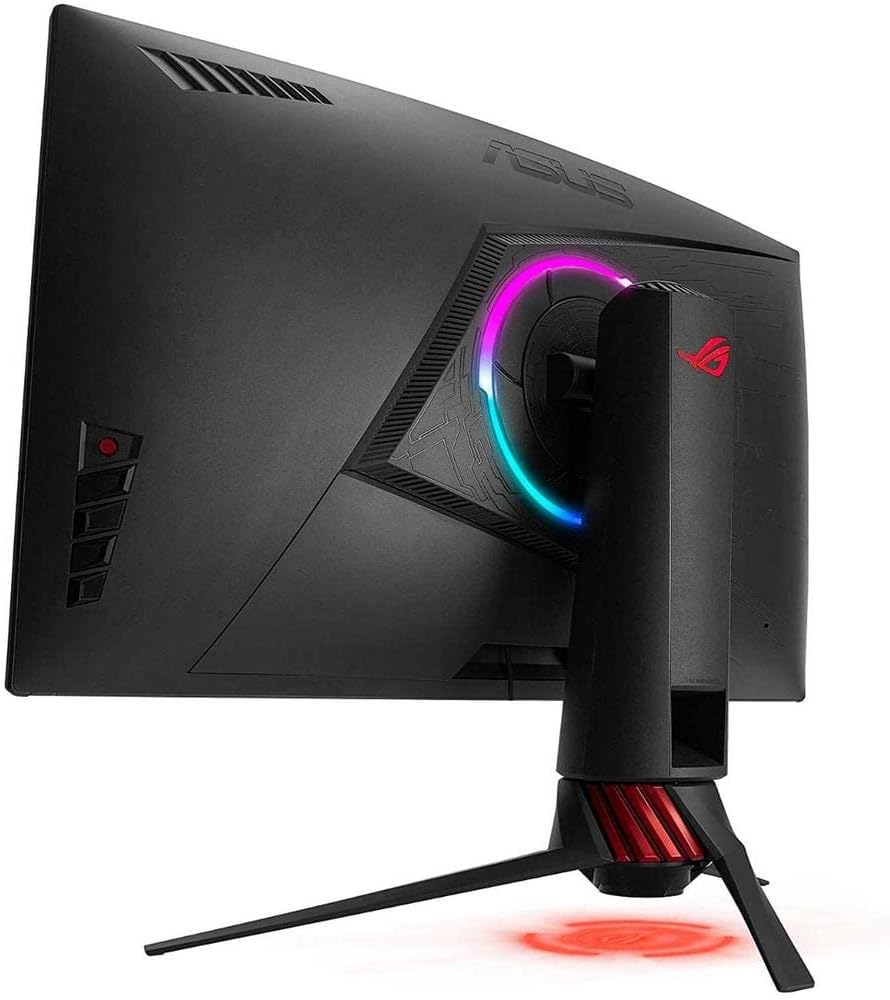 ASUS ROG Strix 31.5' 1440P Curved Gaming Monitor (XG32VQ) - QHD (2560 x 1440), 144Hz, Eye Care, FreeSync/Adaptive Sync, DisplayPort, HDMI, Black