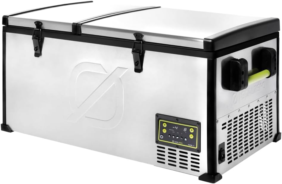 Goal Zero Alta 80, Portable Fridge and Portable Freezer, Energy Efficient, 78 L, Dual Zone Compartments