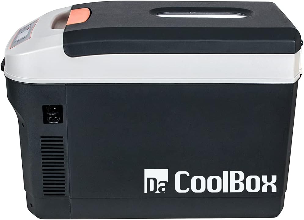 United Pacific 99122 Portable 23Qt/22L Thermoelectric Top Loader Cooler, Electric Plug-in Cooler & Warmer for Food & Drinks, 12V DC, 110VAC - 1 Unit