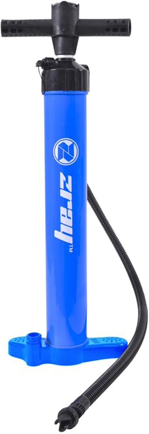 Zray 10 Foot 10 Inch X-Rider Deluxe X2 Inflatable SUP Outdoor Sport All Around Stand Up Paddle Board Kit with Ultimate Agile Light Technology, Blue