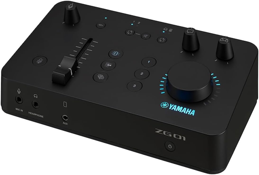 Yamaha ZG01 Gaming Mixer for Voice Chat and Game Streaming