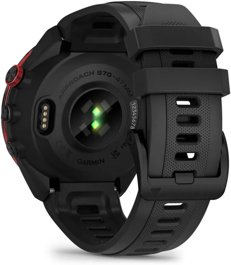 Garmin Approach S70 47MM Golf GPS Smartwatch for Men, Lightweight Touchscreen AMOLED Display and 42000 Preloaded Courses