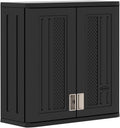 Suncast Wall Storage Cabinet, Black