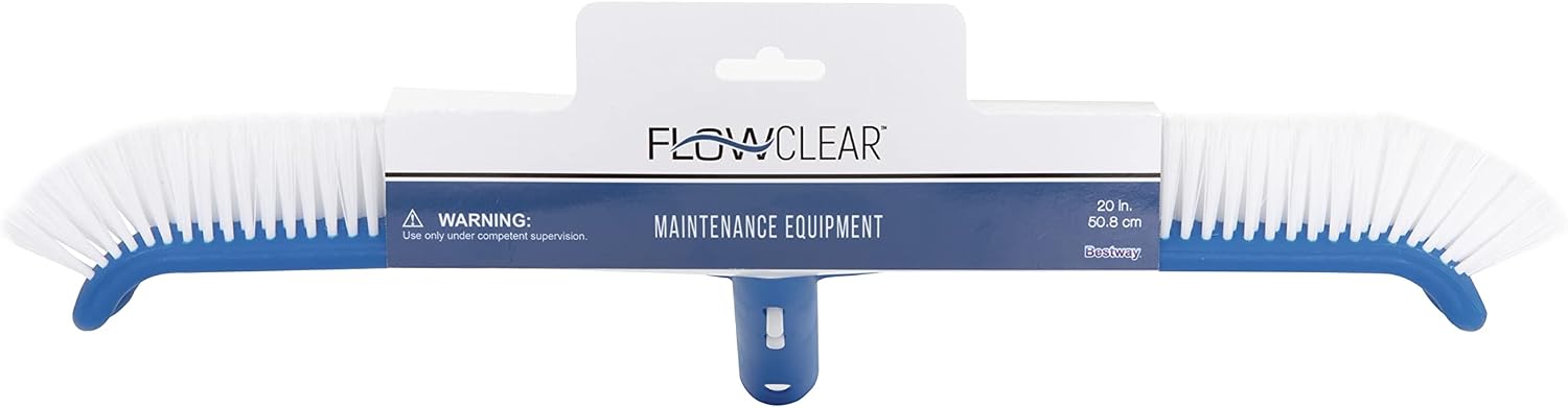 Bestway Flowclear 20' AquaBroom Pool Broom Head | Cleans Pool Walls and Floor