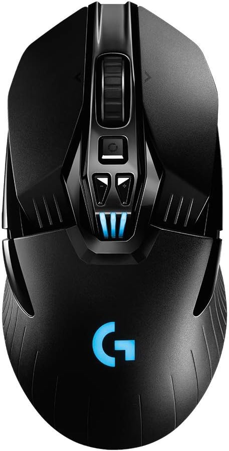 Logitech G G935 Over Ear Wireless Headset, Black & Logitech G903 16K Sensor 11-Button Wireless Mouse, Black