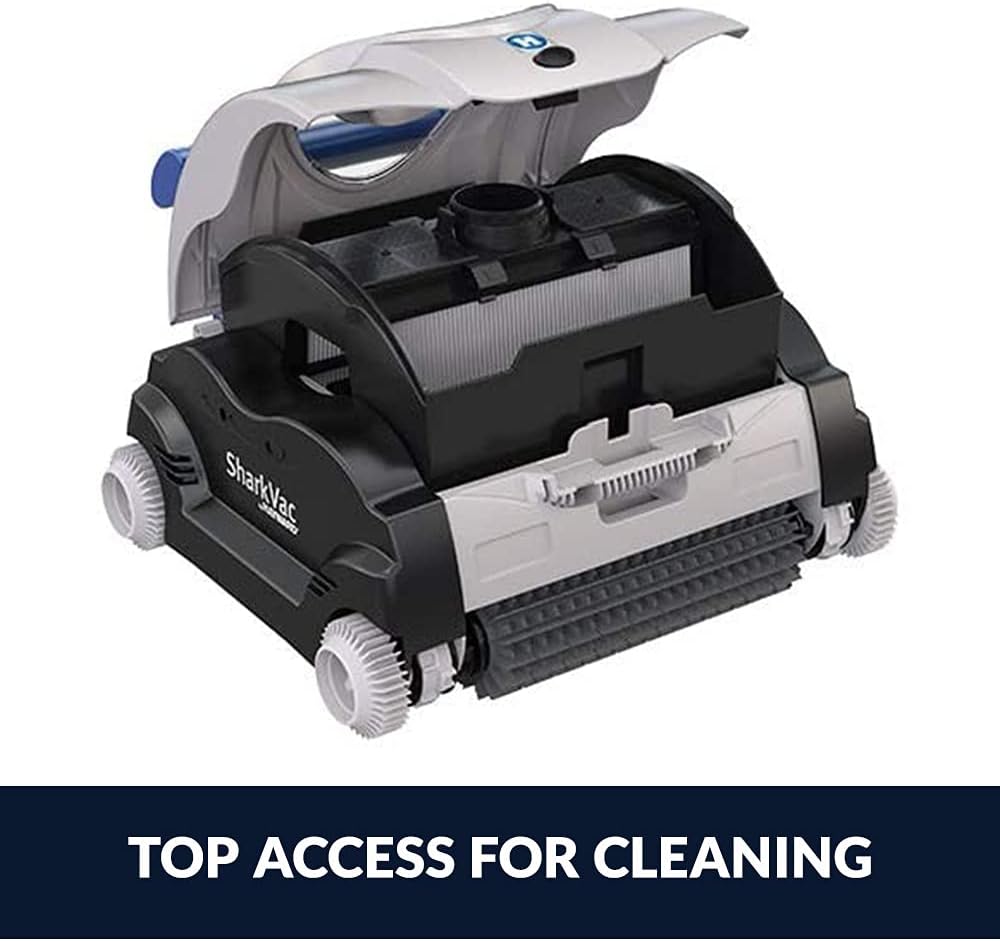 Hayward W3RC9740CUB SharkVac Robotic Pool Cleaner for In-Ground Pools (Automatic Pool Vacuum)