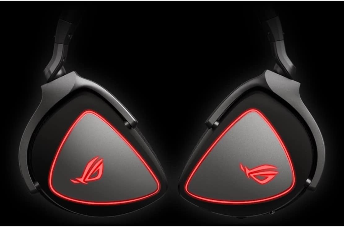 ASUS ROG Delta Origin Gaming Headset | Discord Certified Microphone, USB-C, Customizable LED Lighting, Compatible with Laptop, Nintendo Switch, Gaming Consoles, Smartphones and Smart Devices
