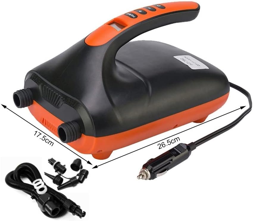 ZTBH Power Water Pumps 20PSI High Pressure Paddle Board Pump for Inflatables Boats Tent Stand Up Paddle Boards, Electric Air Pump Water Pumps & Accessories