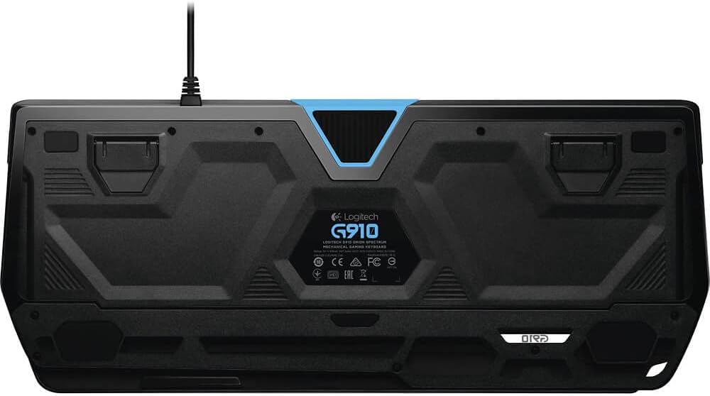 Logitech G910 Orion Spectrum RGB Wired Mechanical Gaming Keyboard, Black