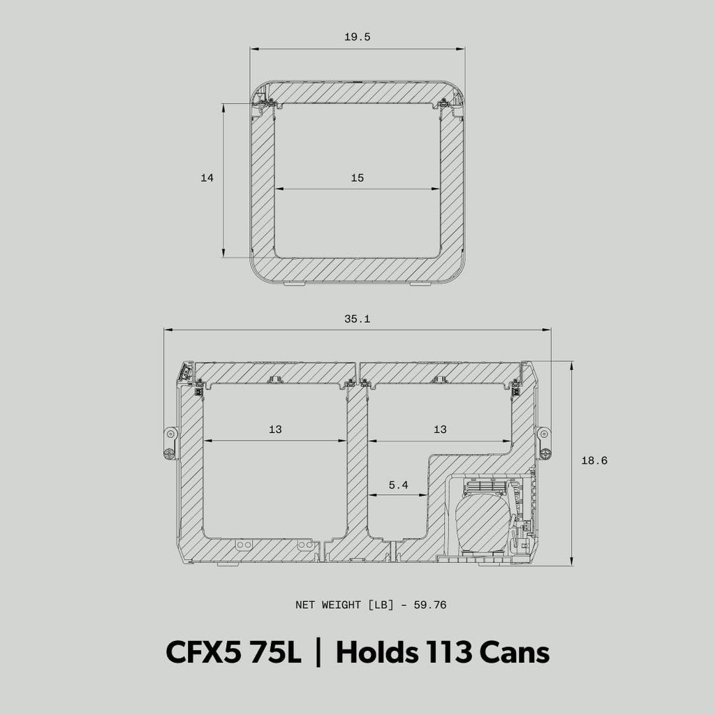 Dometic CFX Electric Cooler | Portable Freezer | CFX5 & CFX3 Series | AC/DC or Solar Powered