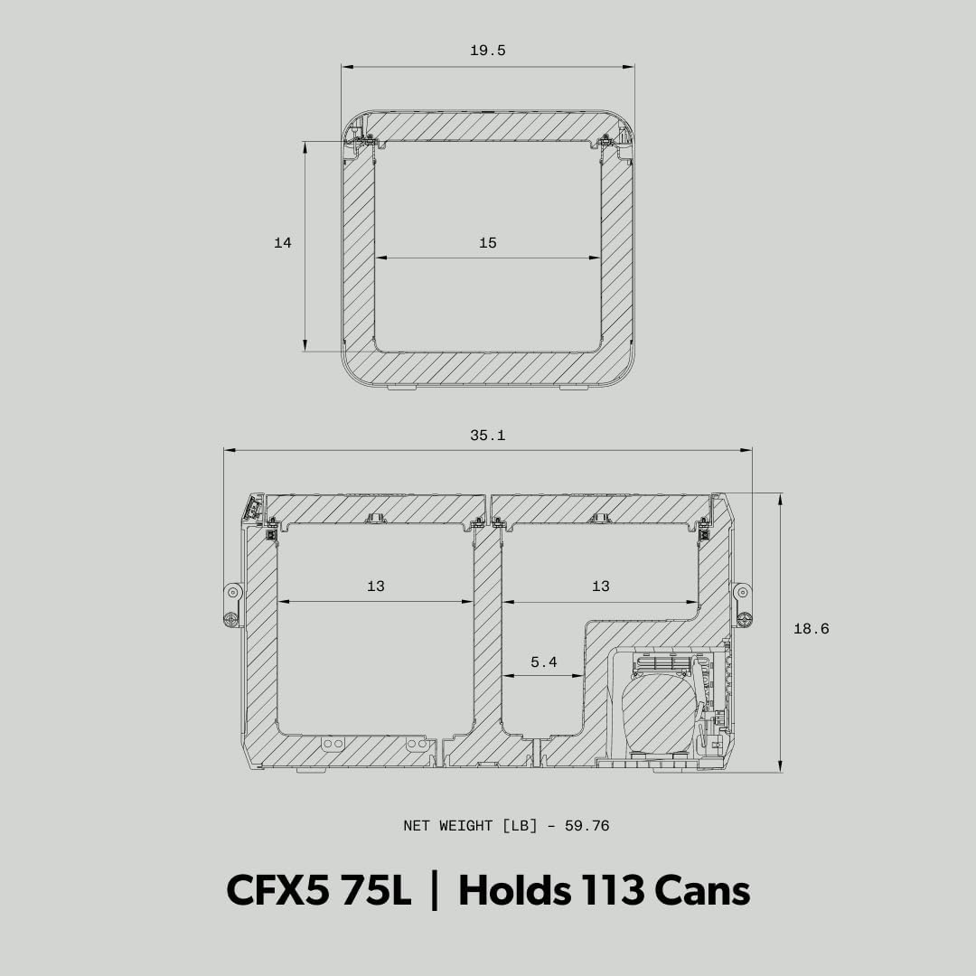 Dometic CFX Electric Cooler | Portable Freezer | CFX5 & CFX3 Series | AC/DC or Solar Powered